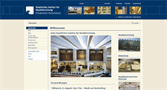 Desktop Screenshot of mim-berlin.de